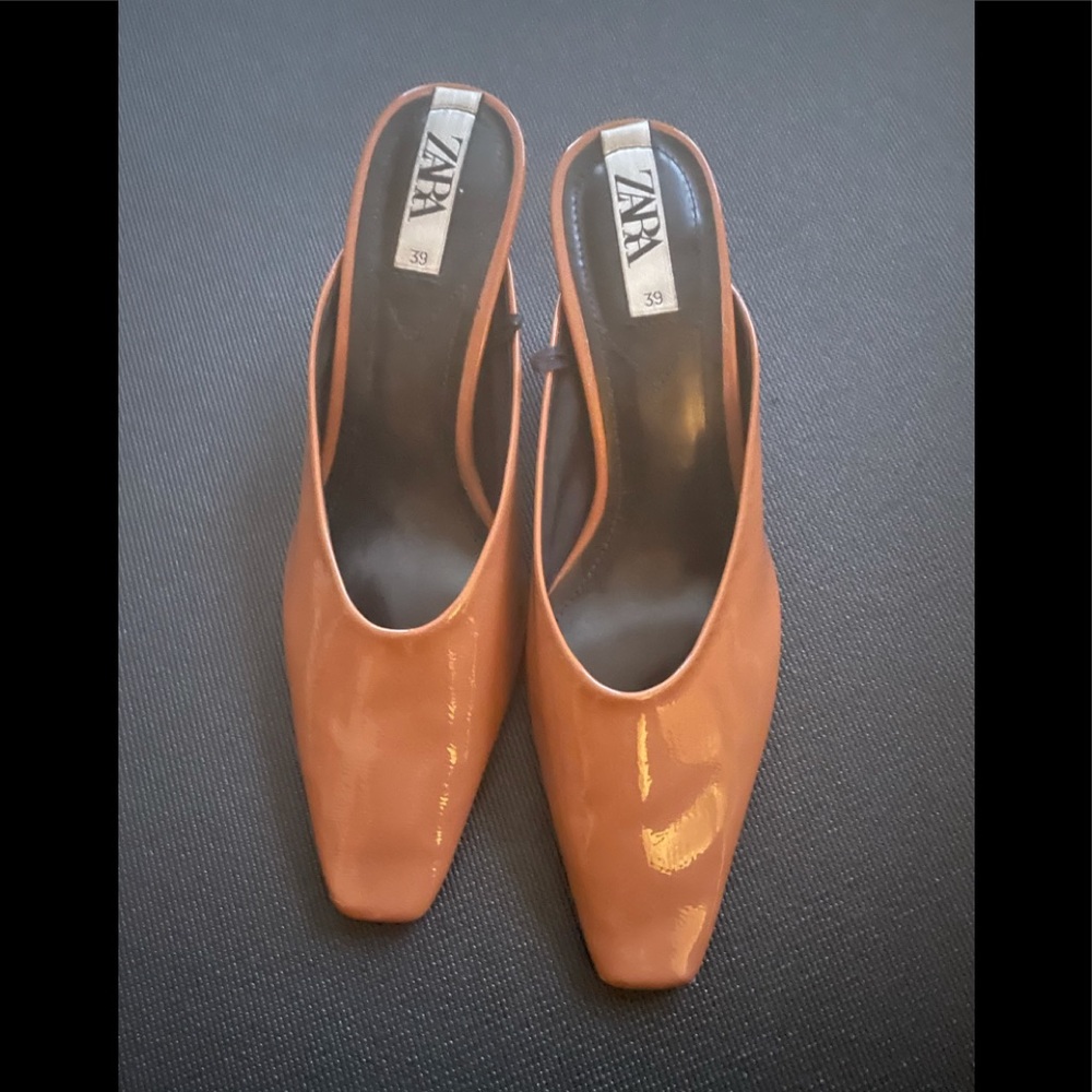Zara patent mules ❤️ bundle 3 for $30